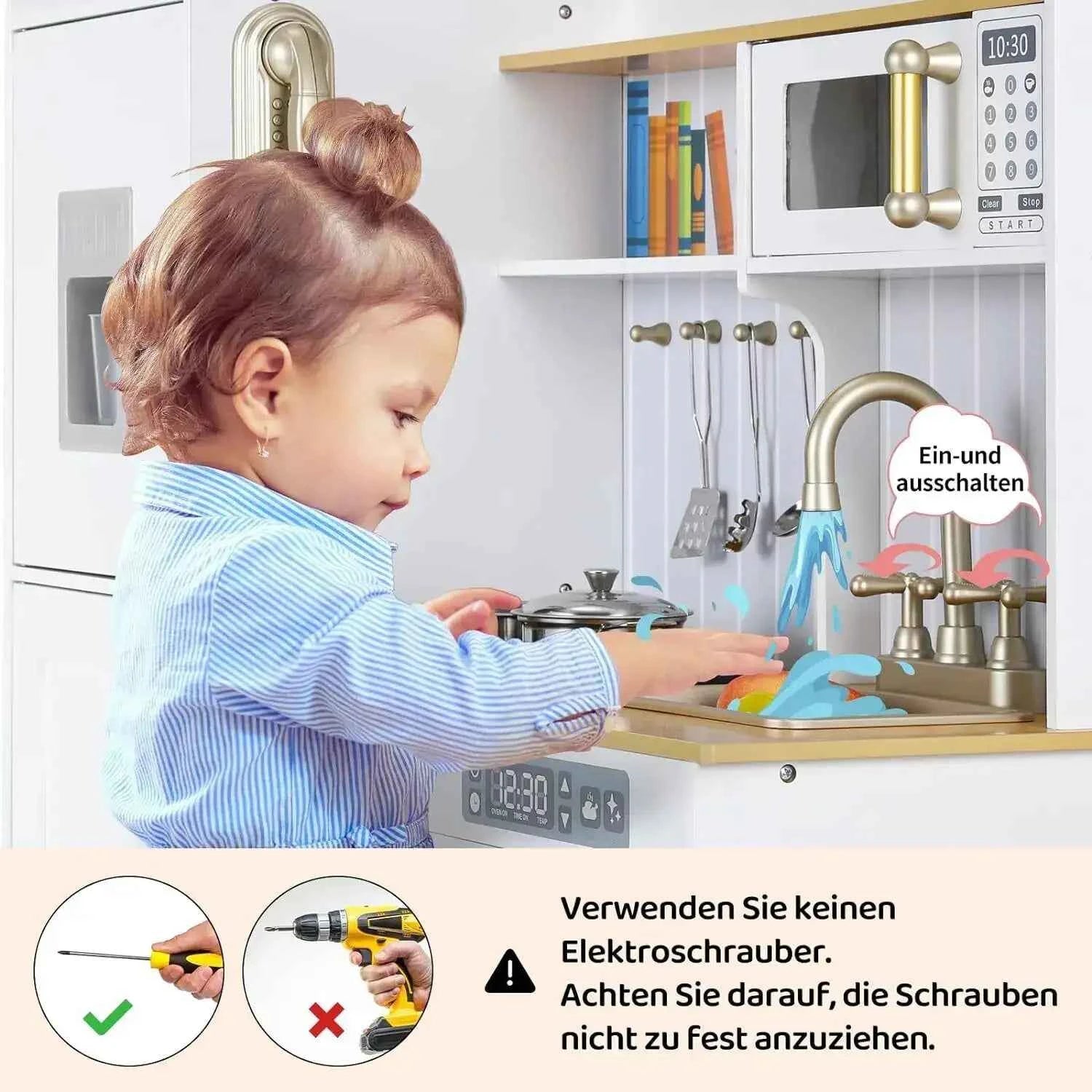 Cuisine en bois pour enfants -MaisonL&D