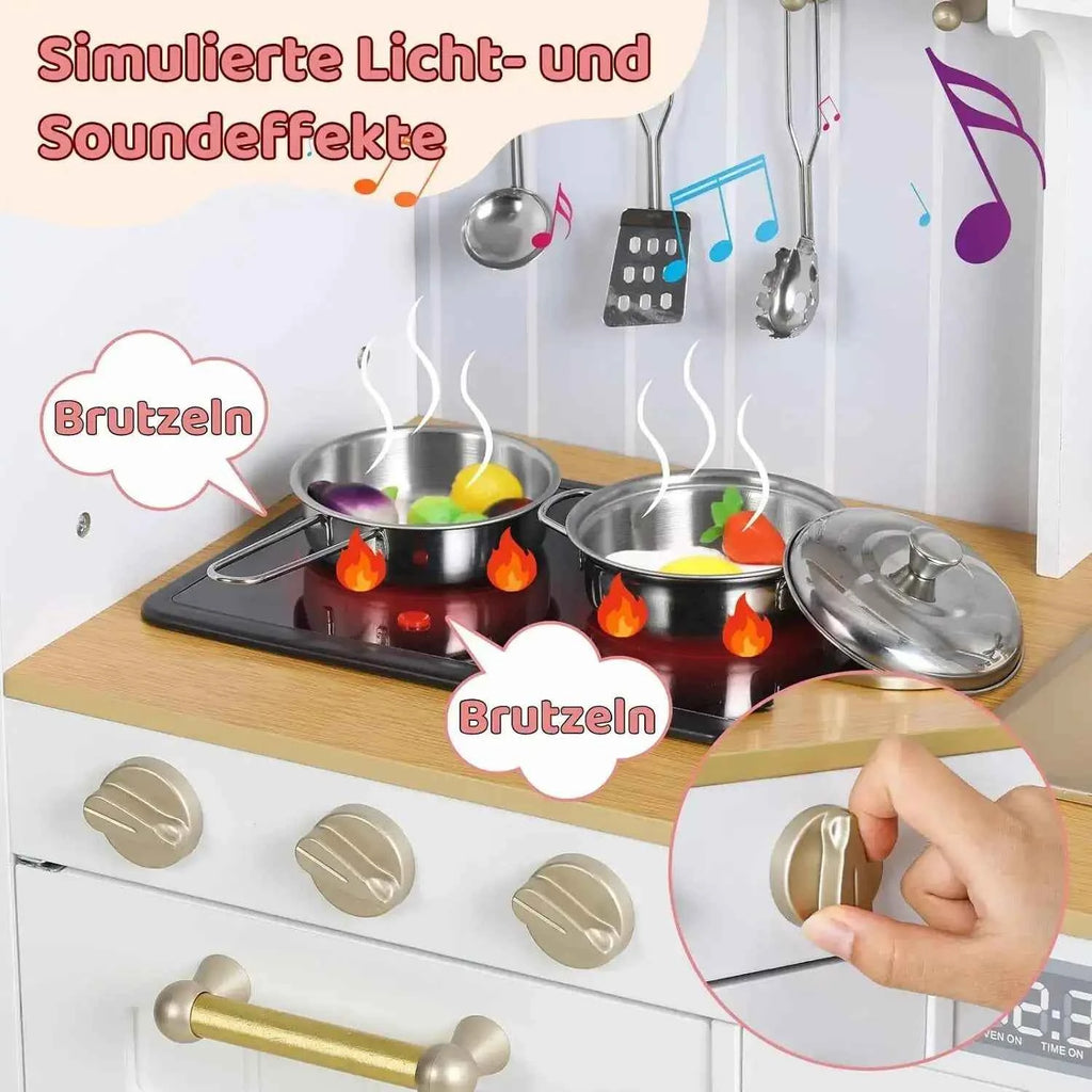 Cuisine en bois pour enfants -MaisonL&D