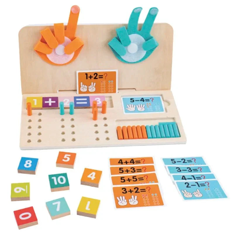 Bâtons de Comptage et Apprentissage des Chiffres - Maison L&D