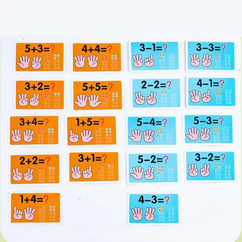 Bâtons de Comptage et Apprentissage des Chiffres - Maison L&D