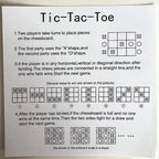 Jeux du Morpion Montessori – Jouet Éducatif et Ludique pour Enfants