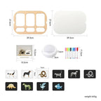 Tableau Sensoriel Montessori en Bois - Maison L&D