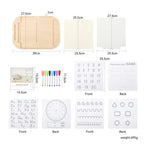 Tableau Sensoriel Montessori en Bois - Maison L&D