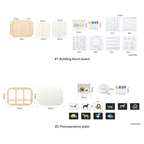 Tableau Sensoriel Montessori en Bois - Maison L&D