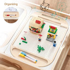 Tableau Sensoriel Montessori en Bois - Maison L&D