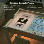 Tableau Sensoriel Montessori en Bois - Maison L&D