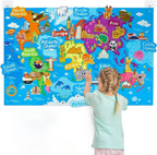 Tableaux Éducatifs en Feutrine  – Jeux Montessori